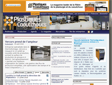 Tablet Screenshot of plastiques-caoutchoucs.com